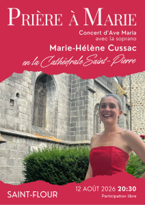 Marie-Helene Cussac soprano concert d'Ave Maria